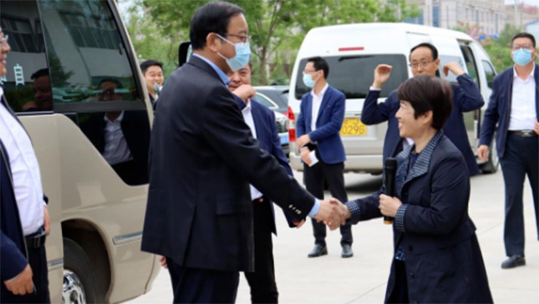 张世珍副省长一行调研陇西6966集团