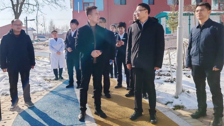 甘肃省民政厅党组书记、厅长苟保平一行光临6966集团康养院发展调研工作