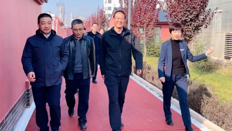 定西市民政局党组书记一行光临6966集团康养调查纪实